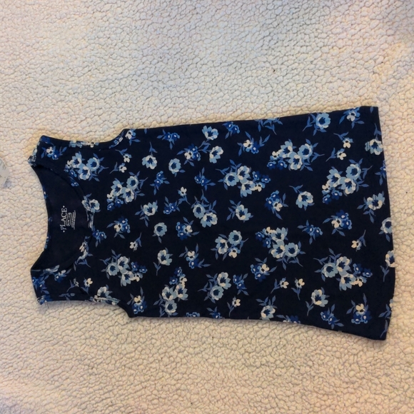 Blue flower tank top - medium - Picture 1 of 1